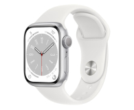 Apple Watch 8 41/Silver Aluminum/White Sport GPS - 1071048 - zdjęcie 1